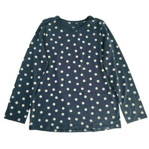 Tea Collection Polka Dot Tee Navy 16 Y Girls Teen